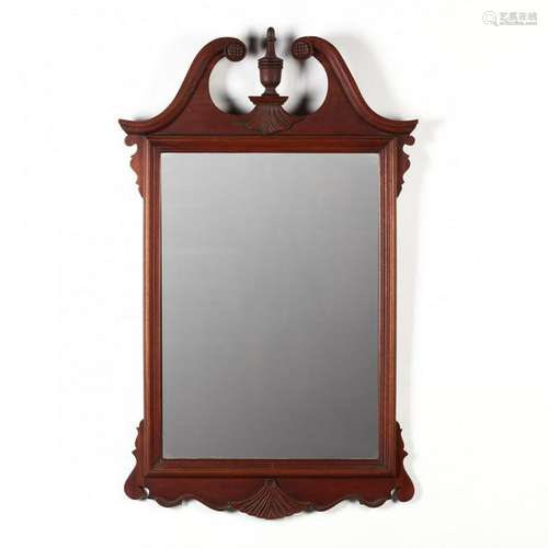 Federal Style Mahogany Wall Mirror