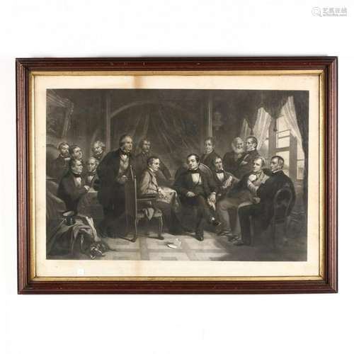 Washington Irving and His Literary Friends at