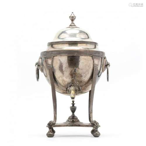 Sheffield Silverplate Coffee Urn