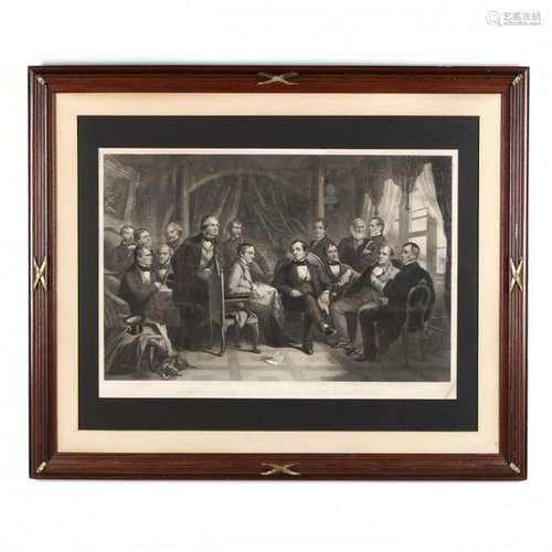 Washington Irving and His Literary Friends at