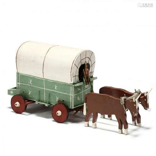 Folk Art Conestoga Wagon