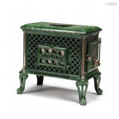 Godin, Antique Iron Enameled Stove