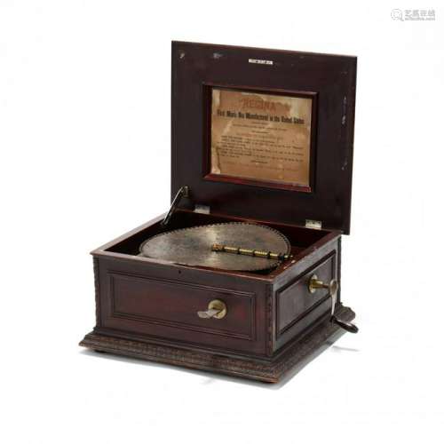Regina Coin Operated Table Top Music Box
