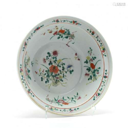 An Antique Chinese Porcelain Basin