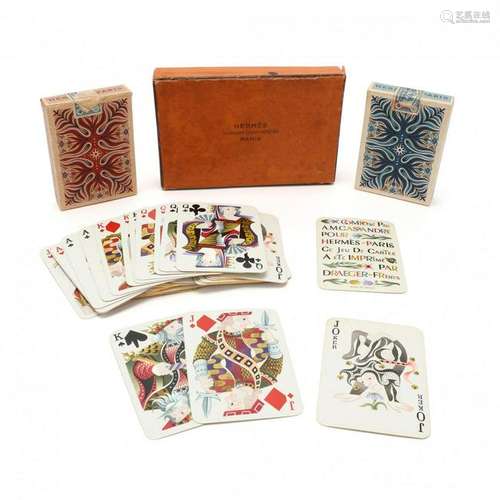 Hermes Playing Cards, by Draeger-FrÃ¨res